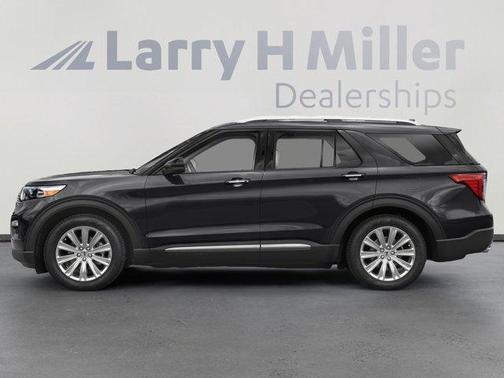 Agate Black Metallic 2022 Ford Explorer Limited