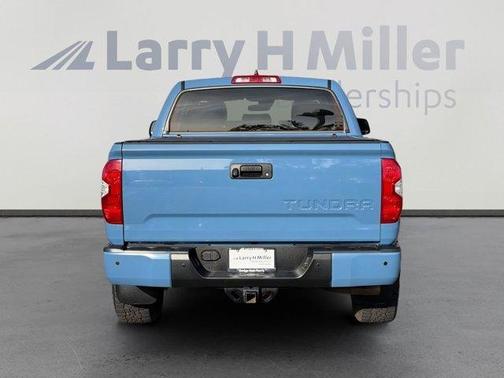 Blue 2020 Toyota Tundra SR5