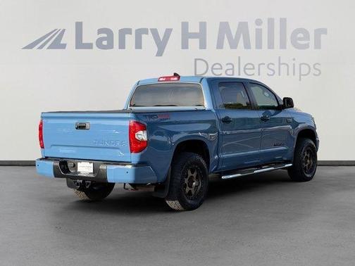 Blue 2020 Toyota Tundra SR5