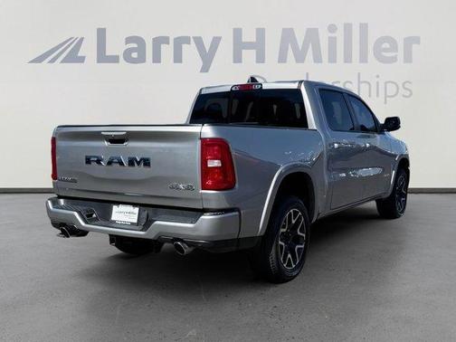 Billet Silver Metallic Clearcoat 2025 RAM 1500 Laramie