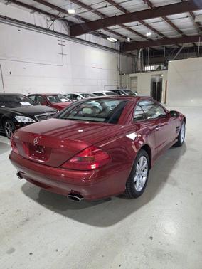 Red 2003 Mercedes-Benz SL-Class SL 500 Roadster 2D