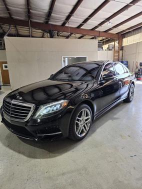 Black 2014 Mercedes-Benz S-Class S 550 Sedan 4D