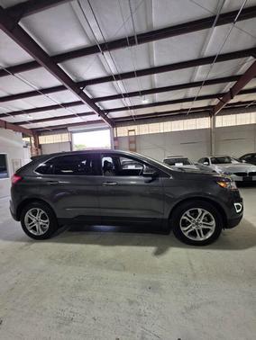 Magnetic Metallic 2017 Ford Edge Titanium