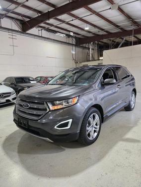 Magnetic Metallic 2017 Ford Edge Titanium