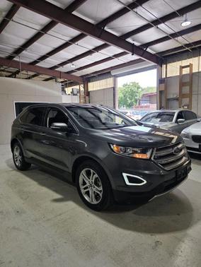 Magnetic Metallic 2017 Ford Edge Titanium