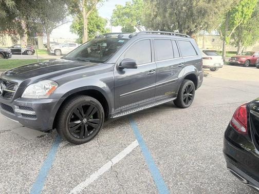 Steel Gray Metallic 2012 Mercedes-Benz GL-Class 4MATIC