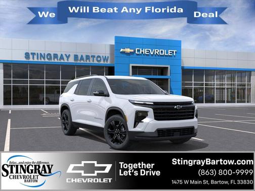 Summit White 2027 Chevrolet Traverse LT