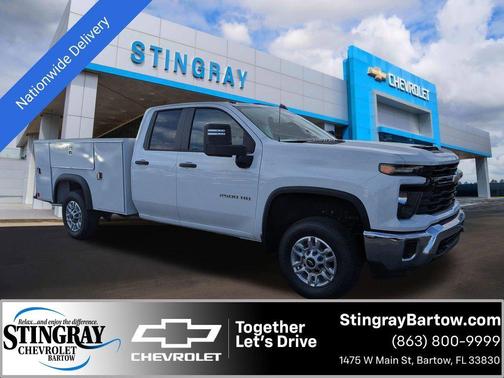 Summit White 2025 Chevrolet Silverado 2500 WT