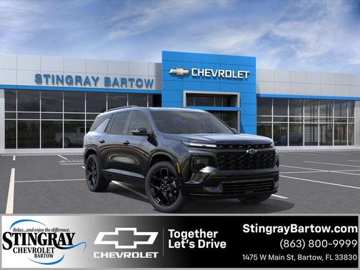 Mosaic Black Metallic 2026 Chevrolet Traverse RS