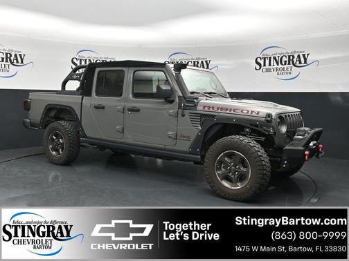 Sting-Gray Clearcoat 2022 Jeep Gladiator Rubicon