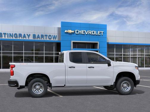 Summit White 2026 Chevrolet Silverado 1500 WT