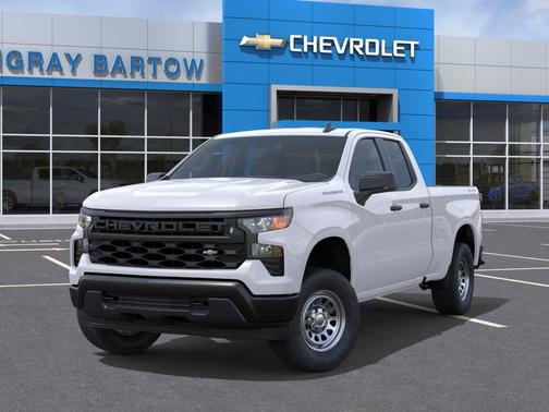 Summit White 2026 Chevrolet Silverado 1500 WT
