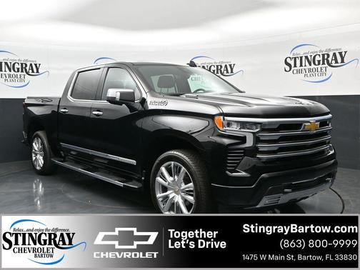 Black 2025 Chevrolet Silverado 1500 High Country