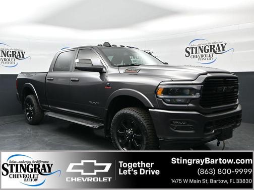 Granite Crystal Metallic Clearcoat 2022 RAM 3500 Laramie Crew Cab 4x4 6'4' Box
