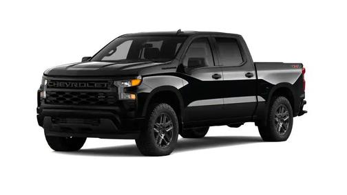 Black 2026 Chevrolet Silverado 1500 Custom