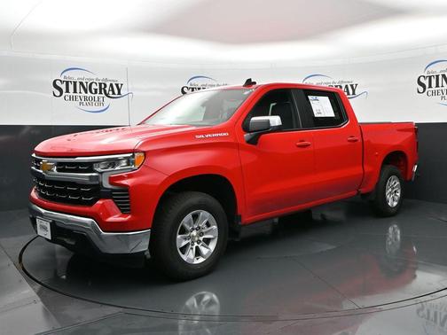 Red Hot 2025 Chevrolet Silverado 1500 LT