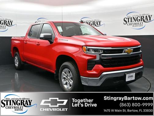 Red Hot 2025 Chevrolet Silverado 1500 LT