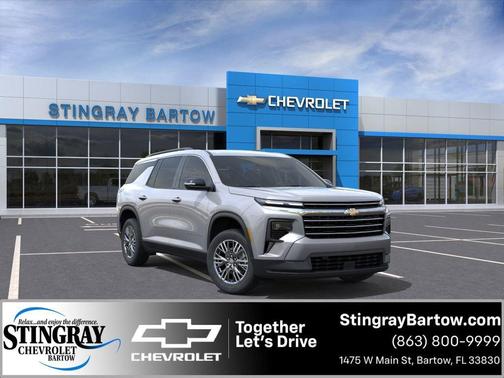 Sterling Gray Metallic 2026 Chevrolet Traverse LT