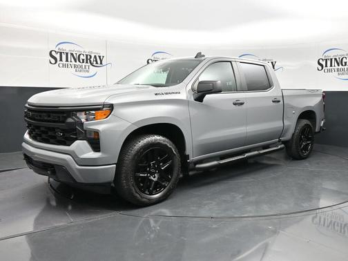 Slate Gray Metallic 2024 Chevrolet Silverado 1500 Custom