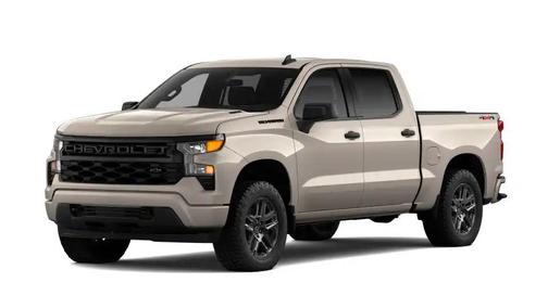 Tan 2026 Chevrolet Silverado 1500 Custom