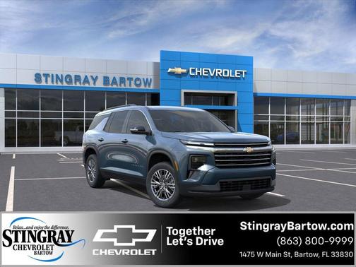 Lakeshore Blue Metallic 2026 Chevrolet Traverse LT
