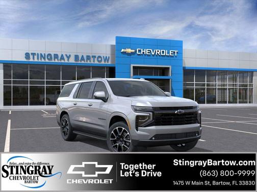 Sterling Gray Metallic 2026 Chevrolet Suburban RST