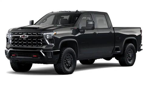 Black 2026 Chevrolet Silverado 2500 Crew Cab, Standard Bed, XR2, 4WD