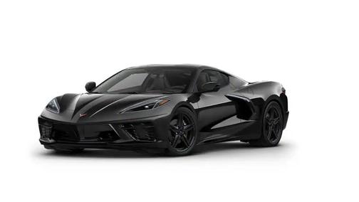 Black 2026 Chevrolet Corvette Stingray w/1LT