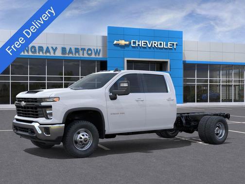 Summit White 2025 Chevrolet Silverado 3500 WT