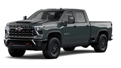 Gray 2026 Chevrolet Silverado 2500 Crew Cab, Standard Bed, XR2, 4WD