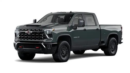 Gray 2026 Chevrolet Silverado 2500 Crew Cab, Standard Bed, XR2, 4WD