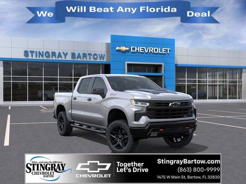 Sterling Gray Metallic 2026 Chevrolet Silverado 1500 LT Trail Boss