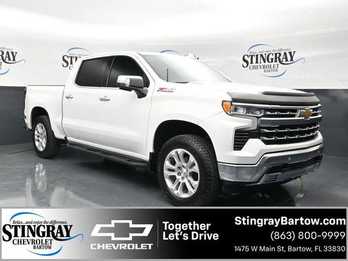 Summit White 2024 Chevrolet Silverado 1500 LTZ