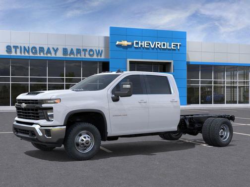 Summit White 2025 Chevrolet Silverado 3500 WT
