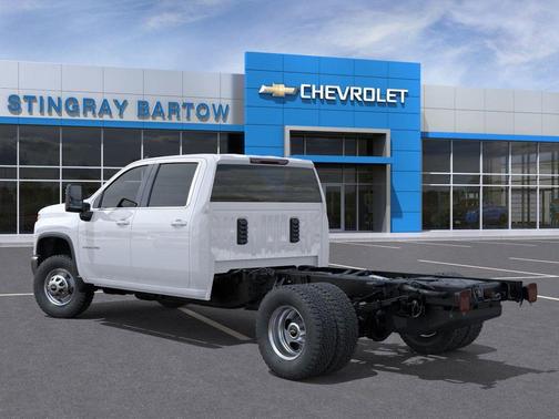 Summit White 2025 Chevrolet Silverado 3500 WT
