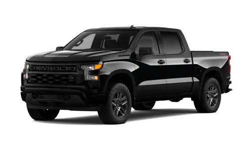 Black 2026 Chevrolet Silverado 1500 Custom