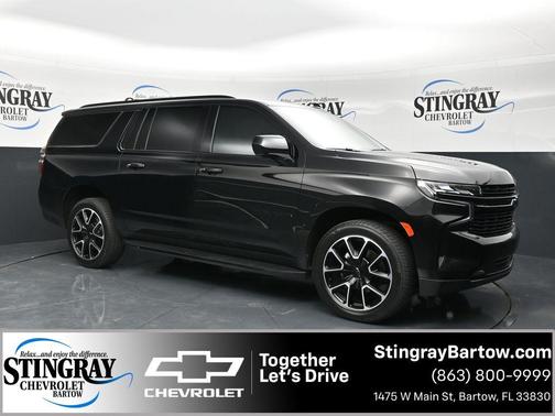 Black 2023 Chevrolet Suburban RST