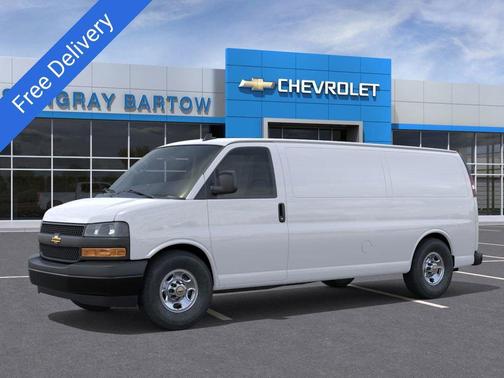 Summit White 2025 Chevrolet Express 2500 LT