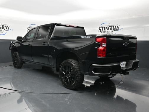 Black 2025 Chevrolet Silverado 1500 Custom Trail Boss