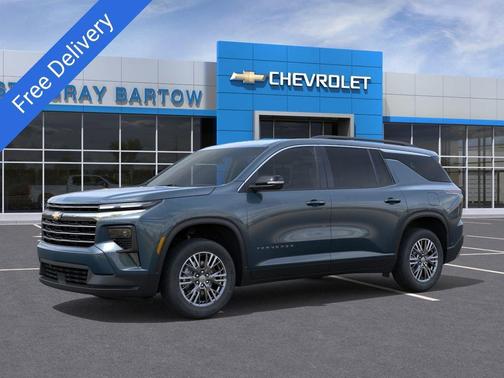Lakeshore Blue Metallic 2026 Chevrolet Traverse LT