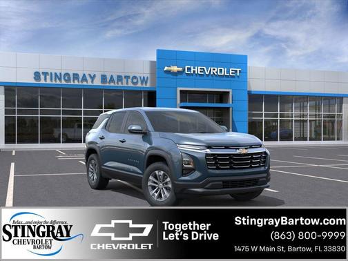Lakeshore Blue Metallic 2026 Chevrolet Equinox 1LT