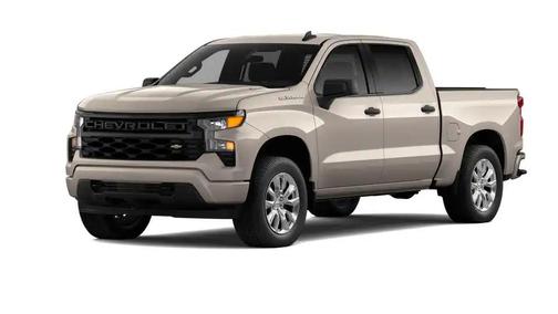 Tan 2026 Chevrolet Silverado 1500 Custom