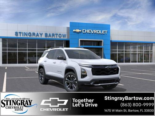 Polar White Tricoat 2026 Chevrolet Equinox FWD RS