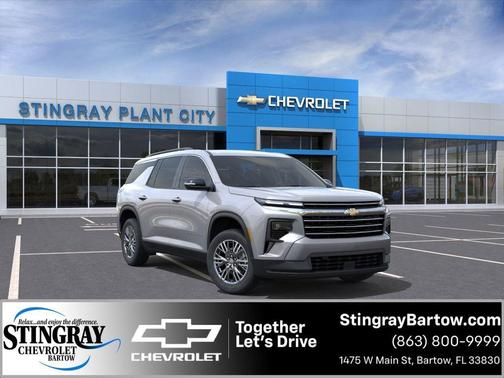 Sterling Gray Metallic 2026 Chevrolet Traverse LT