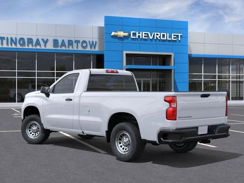 Summit White 2026 Chevrolet Silverado 1500 WT