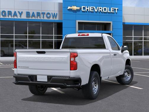 Summit White 2026 Chevrolet Silverado 1500 WT