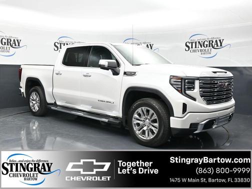 White Frost Tricoat 2022 GMC Sierra 1500 Denali