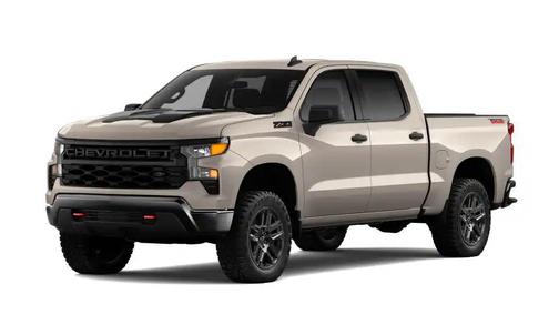 Tan 2026 Chevrolet Silverado 1500 Custom Trail Boss