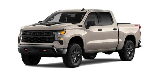 Tan 2026 Chevrolet Silverado 1500 Custom Trail Boss
