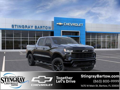 Black 2026 Chevrolet Silverado 1500 RST